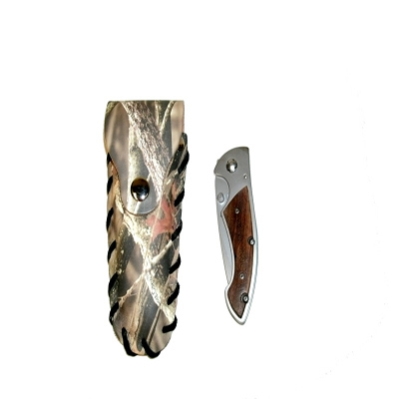 lost camo knife with case